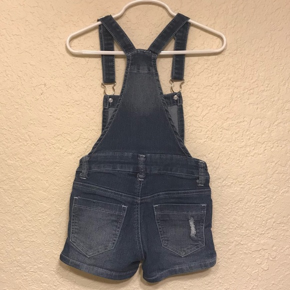 Jean Short Overalls - Picture 2 of 3